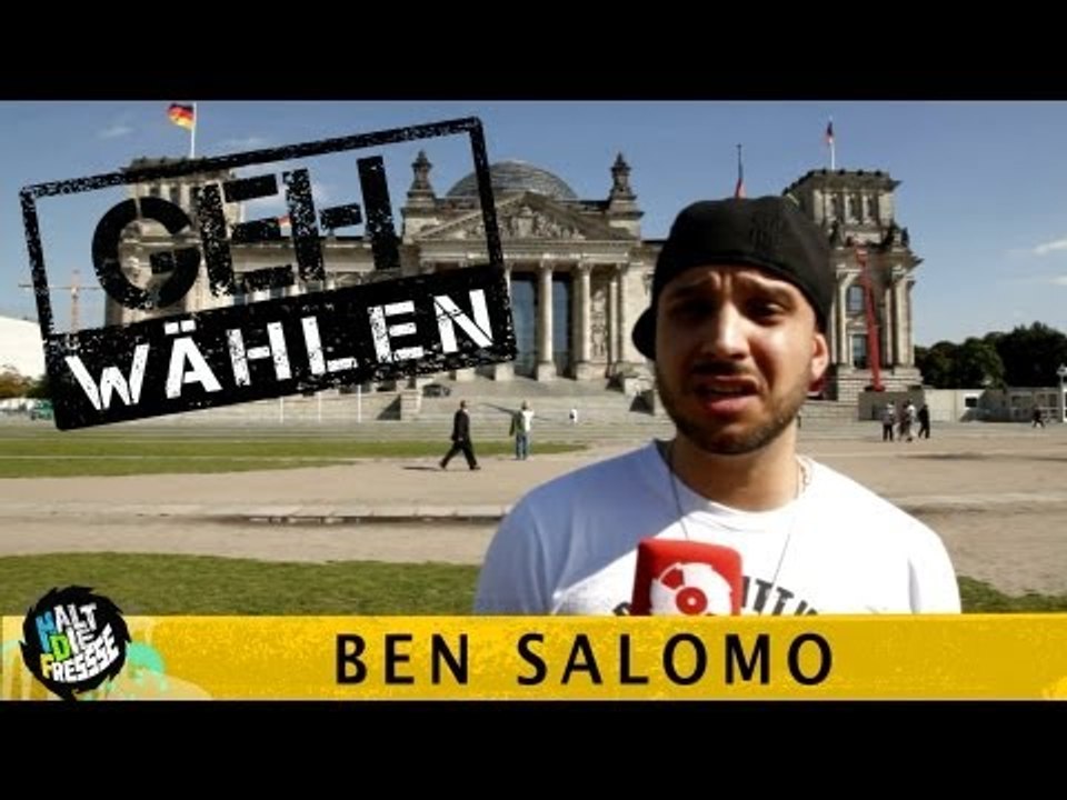 BEN SALOMO HALT DIE FRESSE GEH WÄHLEN SPEZIAL #6 (OFFICIAL HD VERSION AGGROTV)