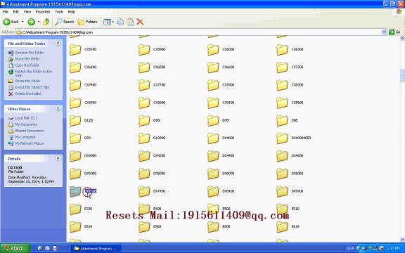 RESET EPSON Resets DX7400 Adjustment Program resetter