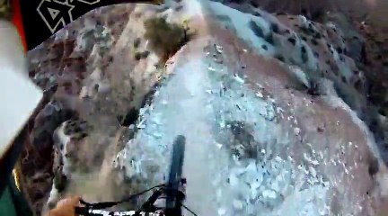 Mountain Biker Overshoots Massive Canyon Gap
