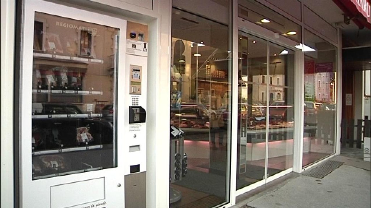 Une boucherie d'Annecy met en place un distributeur automatique de viande