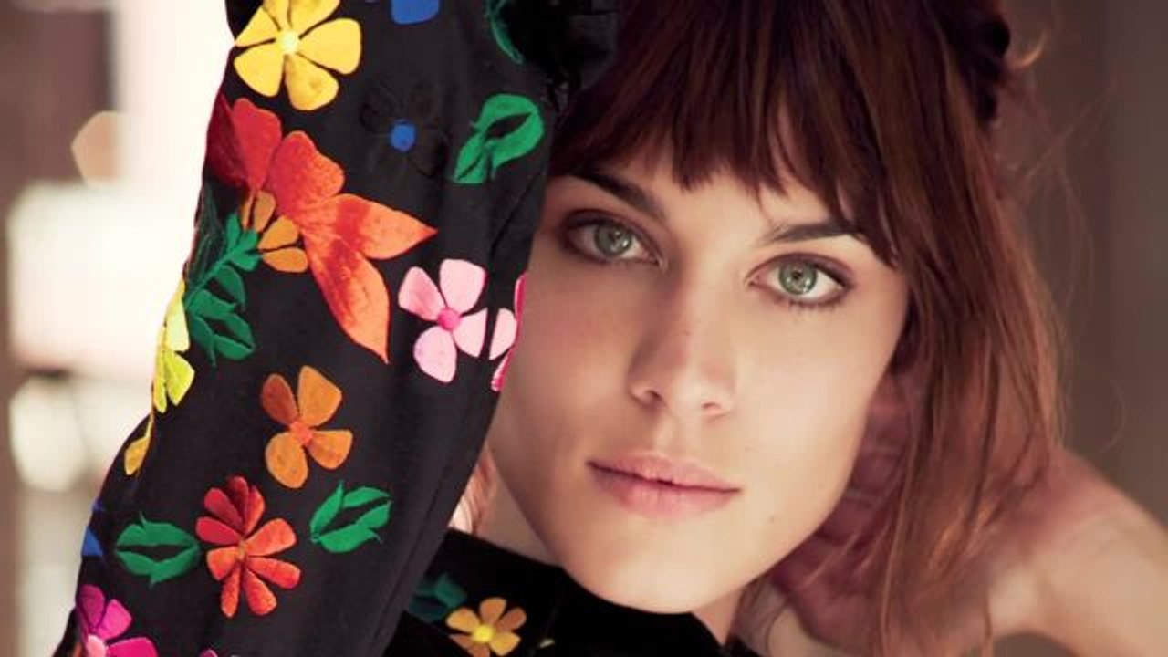 Behind the Scenes at Alexa Chung's Lucky Magazine Shoot