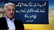Dunya news-Two Thar coal power projects will be completed by 2017: Khawaja Asif