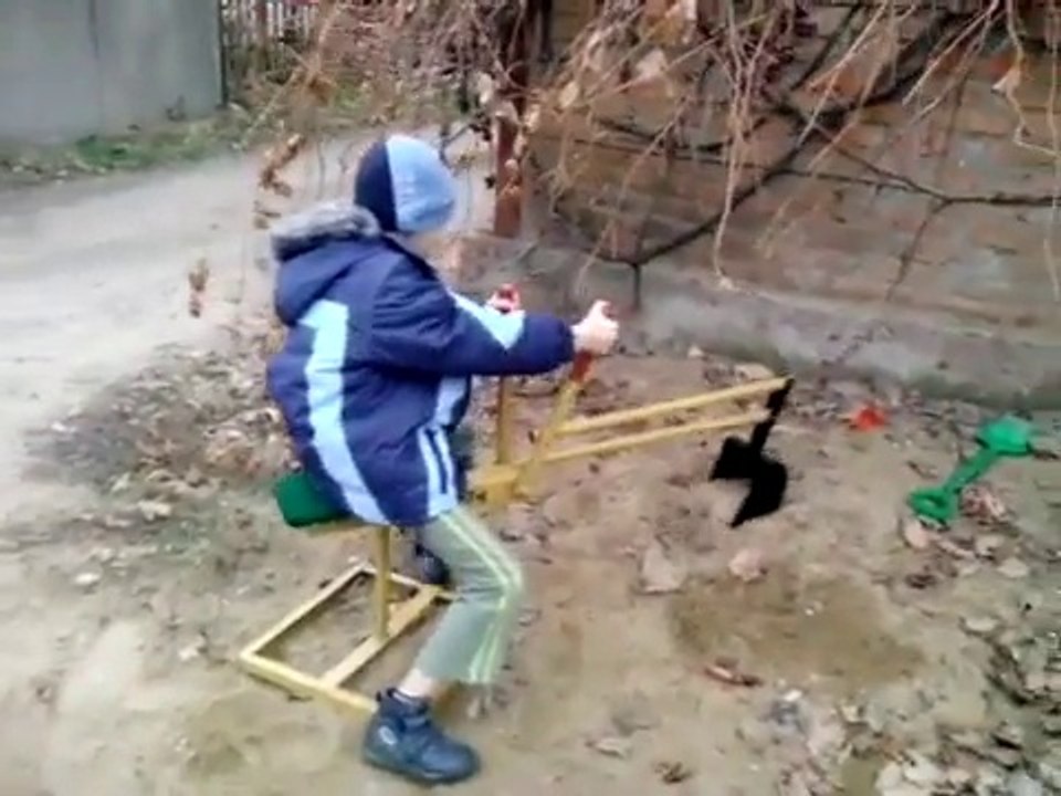 Ev Yapımı Ekskavatör