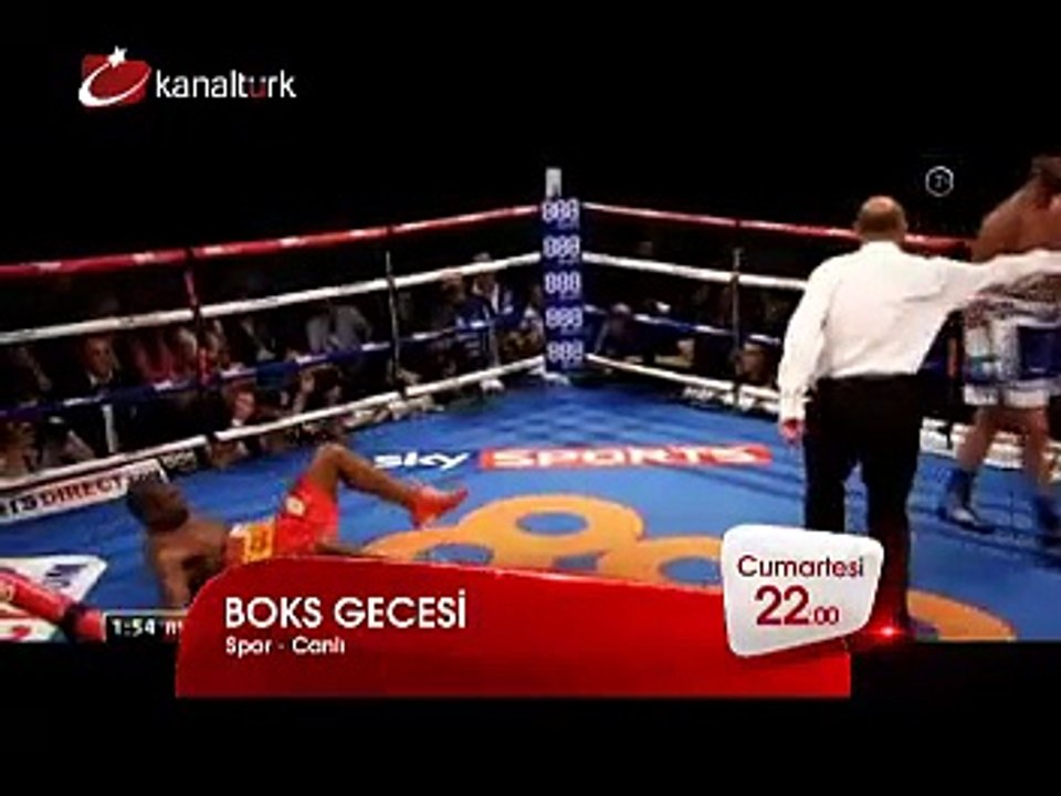 "BOKS GECESİ" 22 Kasım Cumartesi akşamı saat 22.00'de canlı yayınla Kanaltürk'te!