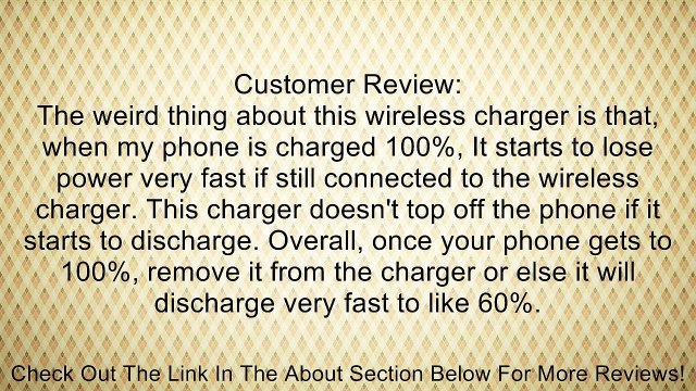 CHOE UPGRADED Qi Wireless Charger Charging Pad for Nexus 6, Moto 360 Smart Watch,Moto Droid Turbo, LG G3,Nexus 5 /7(2013) / 4, Nokia Lumia 1020/ 920/928, MOTO Droid Maxx/Droid Mini, HTC Droid DNA, HTC Rzound, Blackberry Z30, Pentax WG-III camera, Samsung,