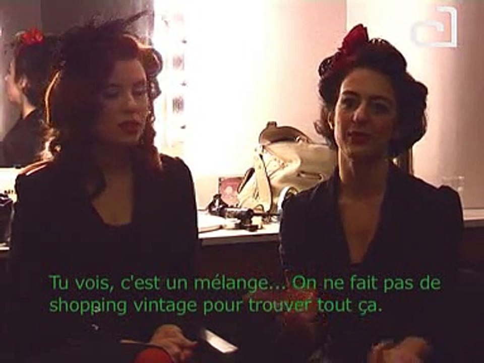 Interview " découverte " avec les Puppini Sisters