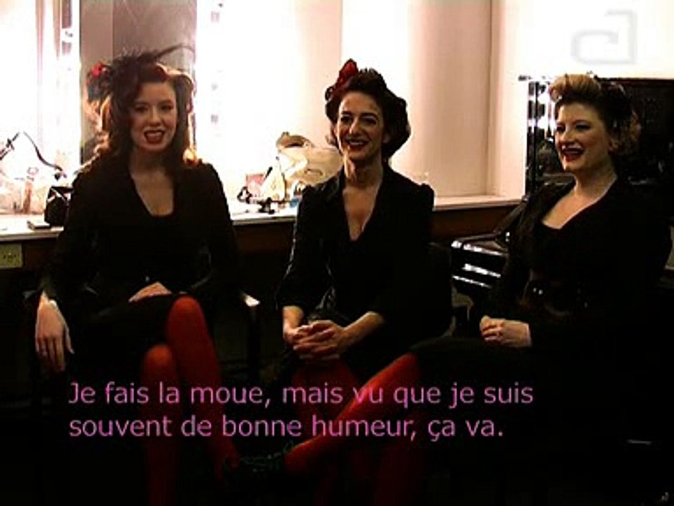 Vive les Puppini Sisters !