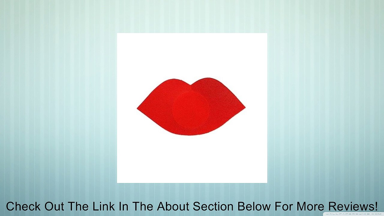 Womens Nipple Pasties Covers Red Hot Lips Review