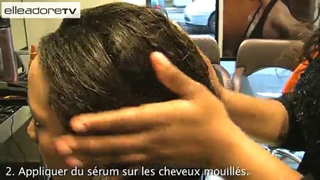 Coiffure cheveux cr?pus : le brushing souple