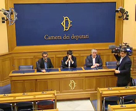 Roma - Jobs Act - Conferenza stampa di Giorgio Airaudo (19.11.14)