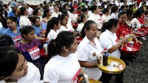 Corrida de garçons na Guatemala