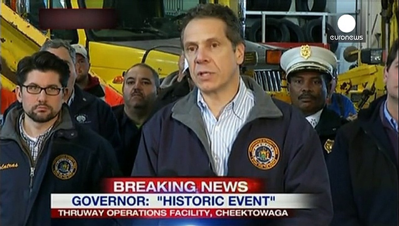 Gli Stati Uniti orientali nuovamente sotto una coltre di neve.