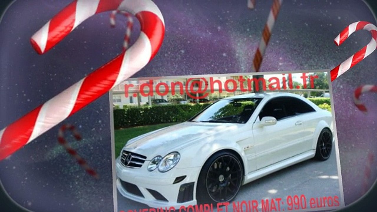 Mercedes CLK noir mat, Mercedes CLK noir mat, essai video Mercedes CLK, covering noir mat Mercedes CLK, Mercedes CLK peinture noir mat  Total covering noir mat,peinture covering noir mat, covering jantes noir mat, film noir mat pour voiture, covering mat