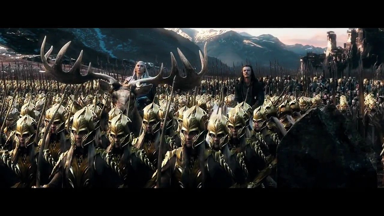 The Hobbit The Battle of the Five Armies 2014 - Official Trailer HD