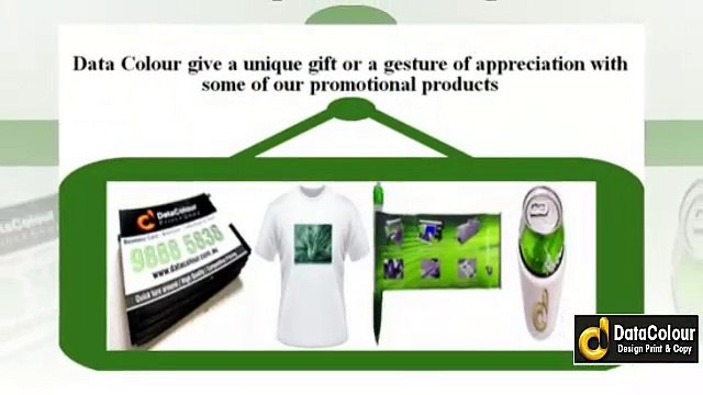 Promotional Products Printing - Data Colour