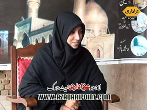 Moualma Rubab Haider Of Faisalabad Majlis 4 Muharram 2014 Chak 421 Karpala Tandlianwala Faisalabad
