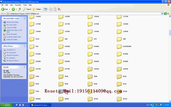 RESET EPSON Resets EP-306 Adjustment Program resetter