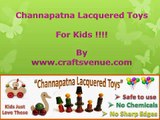 Channapatna Lacquered Wooden Toys By Craftsvenue.com