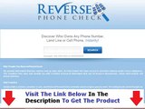 Reverse Phone Check Don't Buy Unitl You Watch This Bonus   Discount