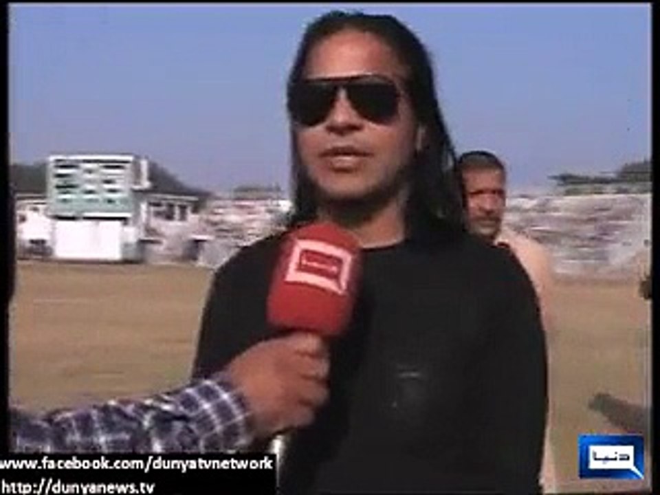 DJ Butt reaches Gujaranwala Jinnah Stadium to prepare for Nov 23 rally