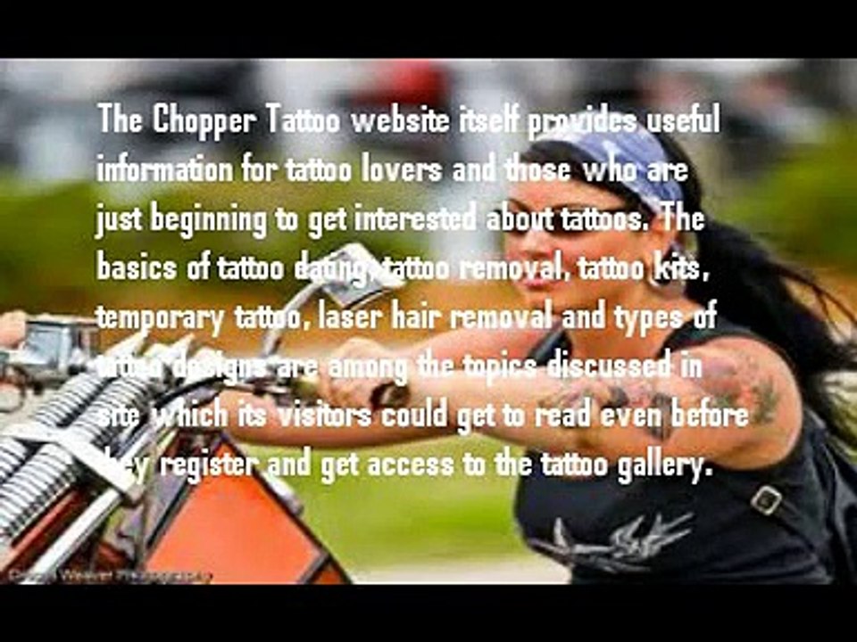 Chopper tattoo scam