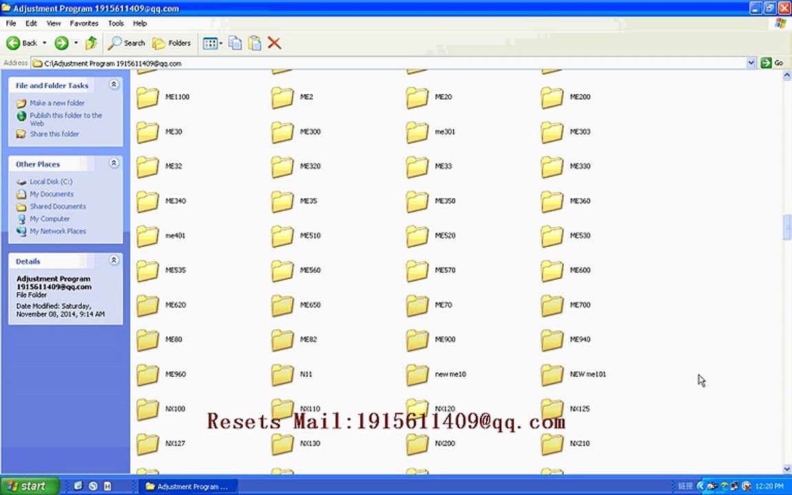 RESET EPSON Resets new me10 Adjustment Program resetter