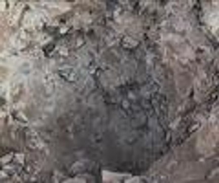 Define bulmak için 15 metrelik çukurlar kazdılar