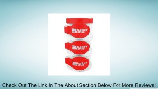 Stacker Bottle The Ultimate Supplement & Storage Dispenser (Red) Review