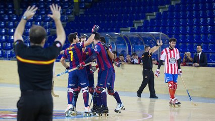 Roller Hockey: FC Barcelona - CP Cerceda (13-1, Highlights)