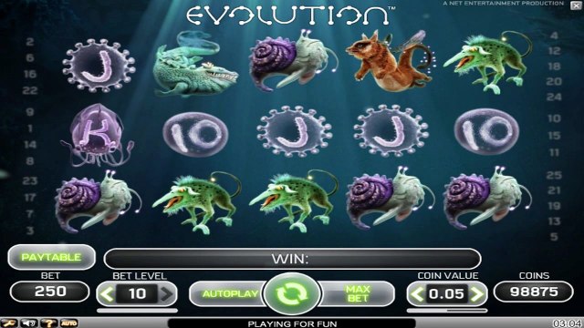 Evolution slot ™ free slots machine game preview by Slotozilla.com