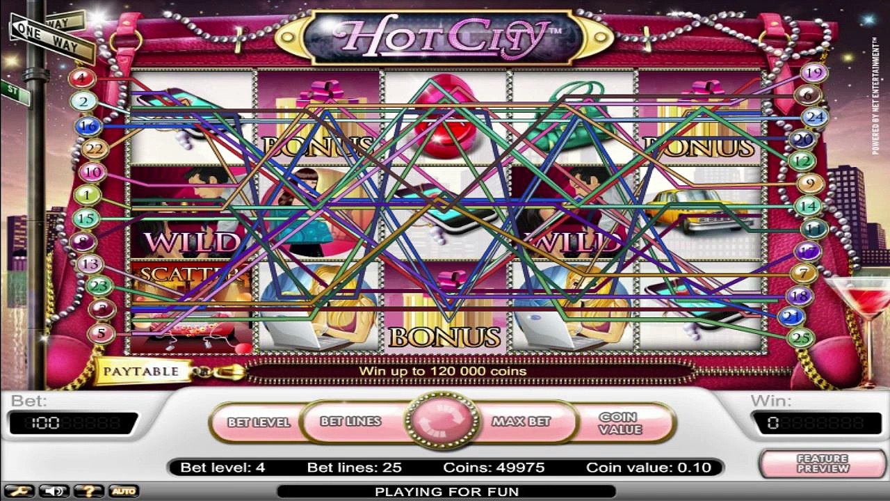 FREE Hot City ™ slot machine game preview by Slotozilla.com