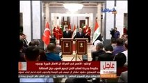 Davutoğlu, Irak Başbakanı El Ebadi ile Ortak Basın Toplantısı Düzenledi