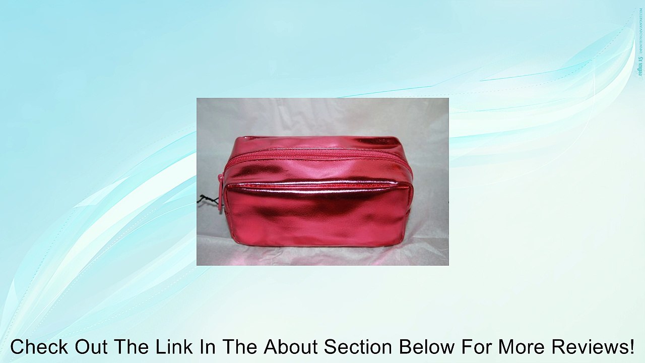 Bare Escentuals Minerals Shiny Pink Expandable Makeup Bag Review