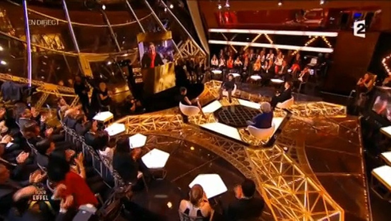 Cyril Hanouna fond en larmes dans Un Soir à la Tour Eiffel - 19 novembre 2014