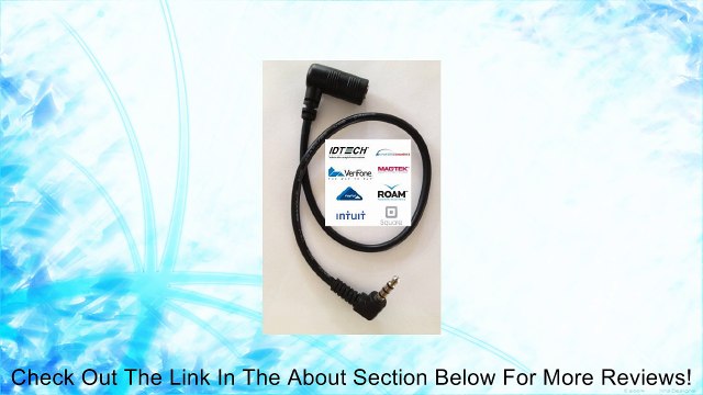 6 3.5mm TRRS male to female, Otterbox Compatible audio extension cable for credit card readers (Square, Intuit GoPayment, PayPal Here, IDTech, Payment Jack, PhoneSwipe, Pay AnyWhere, RoamData, uDynamo and more) Review