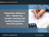 Latest report on Wine Market in Over 50 Countries - Analysis, Research, Report, Opportunities, 2017 by Reports and Intelligence