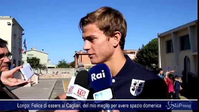 Longo: Felice di essere al Cagliari, del mio meglio per avere spazio domenica