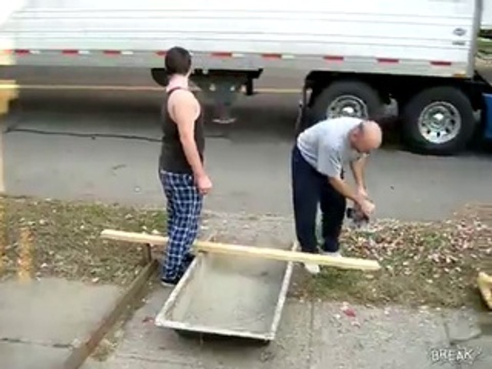 Stupid and Funny Construction Accident