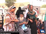 Dunya News - Edhi Foundation collects charity for Bheek Mission