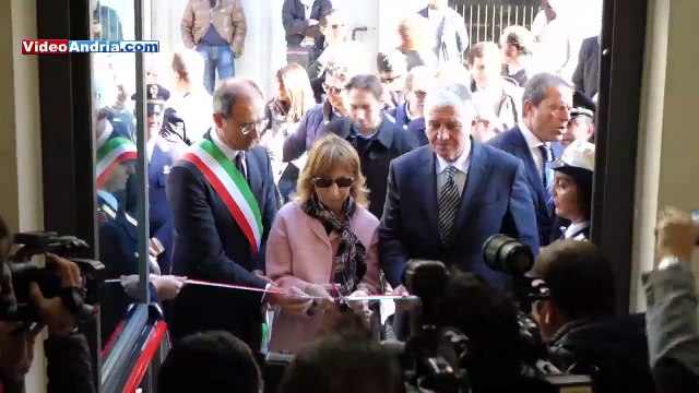Inaugurazione dei nuovi uffici di Polizia del Commissariato di Andria