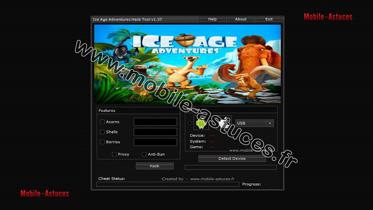 L’Âge de Glace : Aventures Triche Outils Astuces Pirater Telecharger Jeux Gratis Generateur