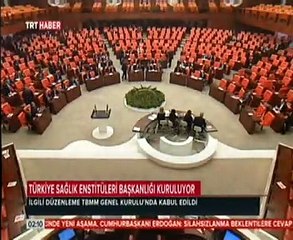 TBMM Genel Kurulunda TÜSEB Kanun Düzenlemesi Kabul edildi