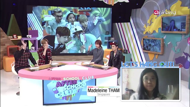 After School Club Ep120C8 Aron Hanging out with fans~
