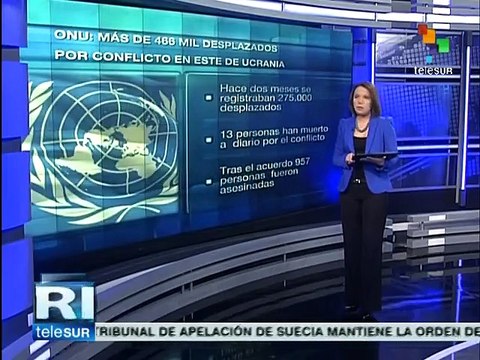 Ucrania: aumenta el número de desplazados internos