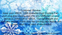 HDE Foldable USB Powered Dual Fan Cooling Pad for Laptop Notebook Review