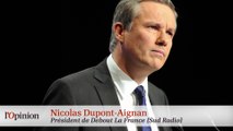 Le phrase du jour : Nicolas Dupont-Aignan veut rétablir le bagne de Cayenne