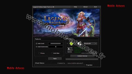 Legend Online – illimité diamants et argent , pirater hack telecharger , cheats , generateur