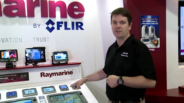 2014 Fort Lauderdale Boat Show: Raymarine SideVision, Cam200 and VHF Radios