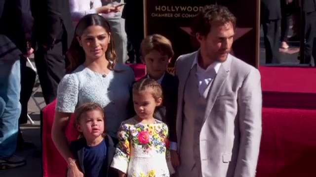 McConaughey Gets Star On Walk Of Fame