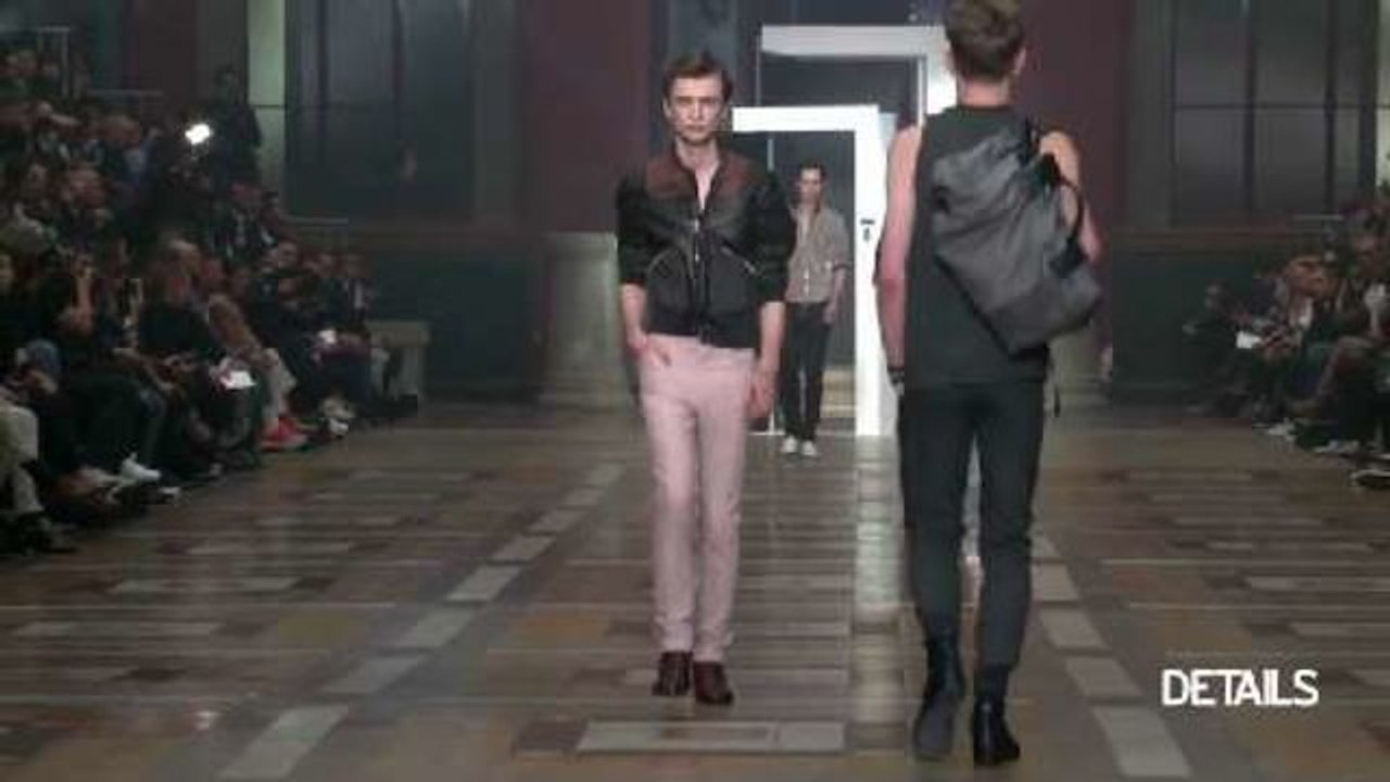 Details Fashion Week: Spring - Lanvin: Spring 2015 Menswear Runway Recap